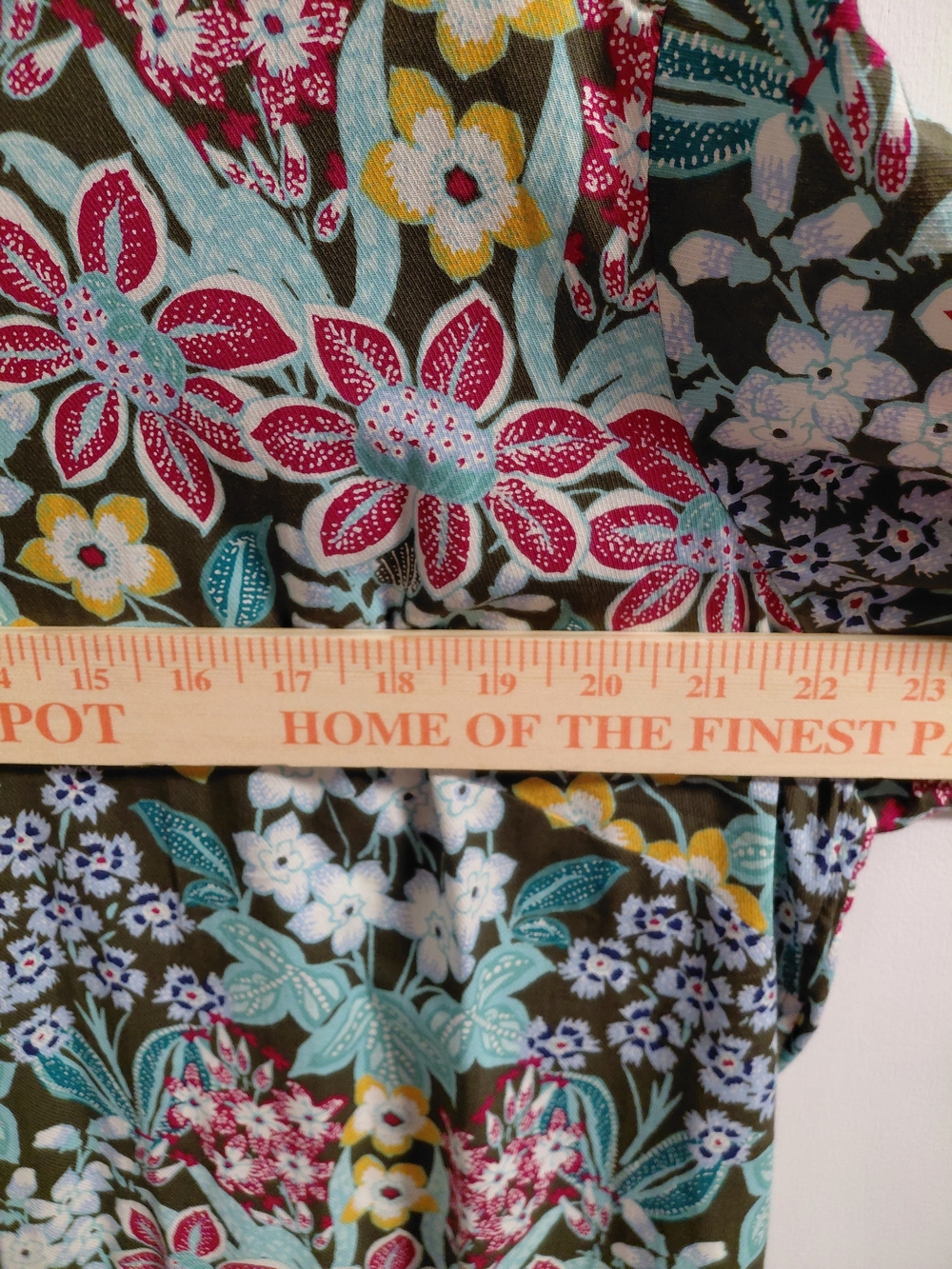 Talbots Women's Floral Button-Up Shirt Cotton Multicolor Print - Picture 7 of 7